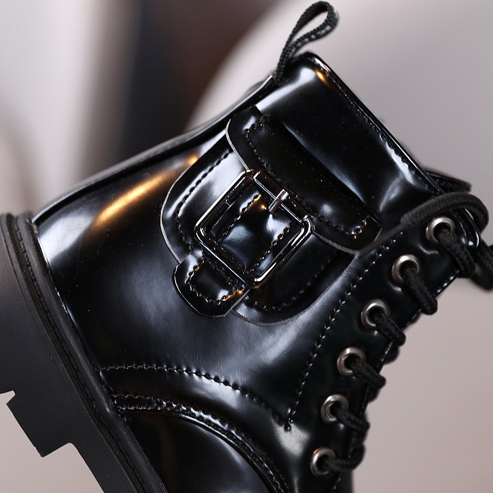 2023 autumn new British style boy and girl ankle boots kids rubber sole vintage boot shoes
