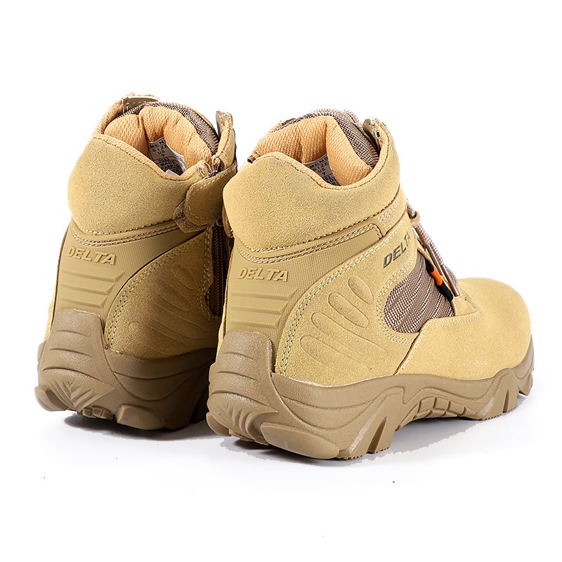 Wholesale Black Cheap Tactical Desert Boots China Cotton Fabric Winter Boots for Men Rubber Patchwork Summer Combat Boot Men