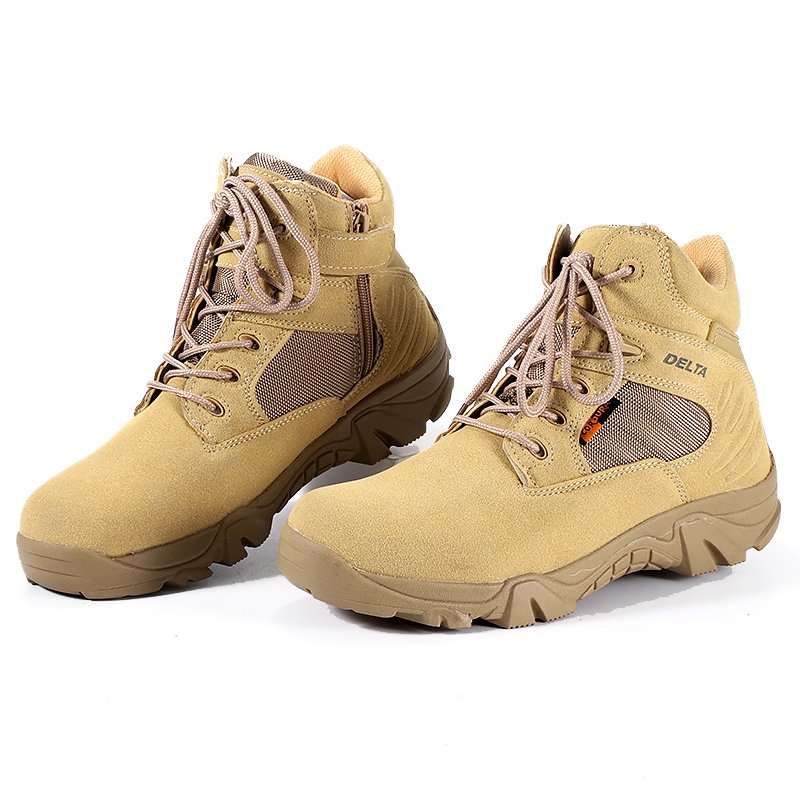 Wholesale Black Cheap Tactical Desert Boots China Cotton Fabric Winter Boots for Men Rubber Patchwork Summer Combat Boot Men
