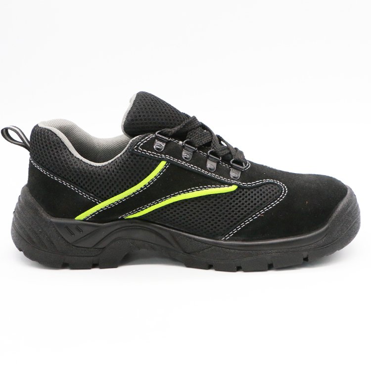 ENTE SAFETY Suede cowhide leather upper comfortable welding women sneaker construction steel toe safety shoes for men