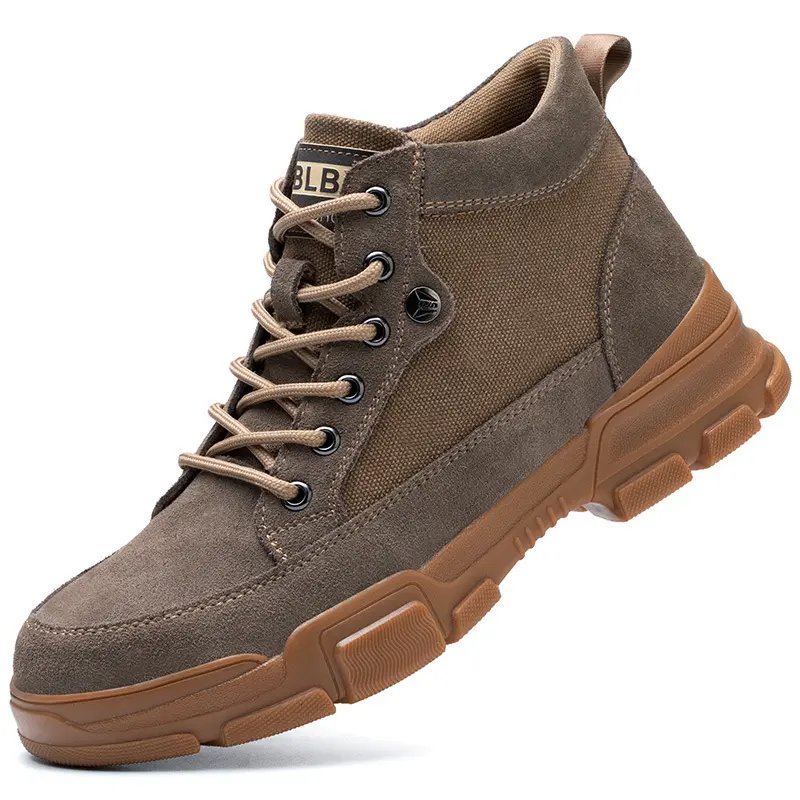 Light Weight Shoes Steel Toe Men Safety Boots Work Construction Breathable Safety Shoes