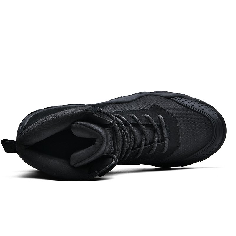 Camouflage Oversized Russian Field Boots Wear-resistant Training Outdoor Hiking And Mountaineering Shoes