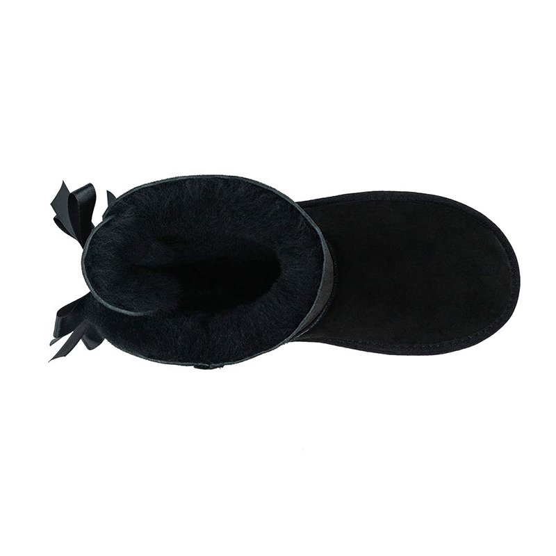 professional 100% sheepskin factory real sheepskin waterproof snow boots