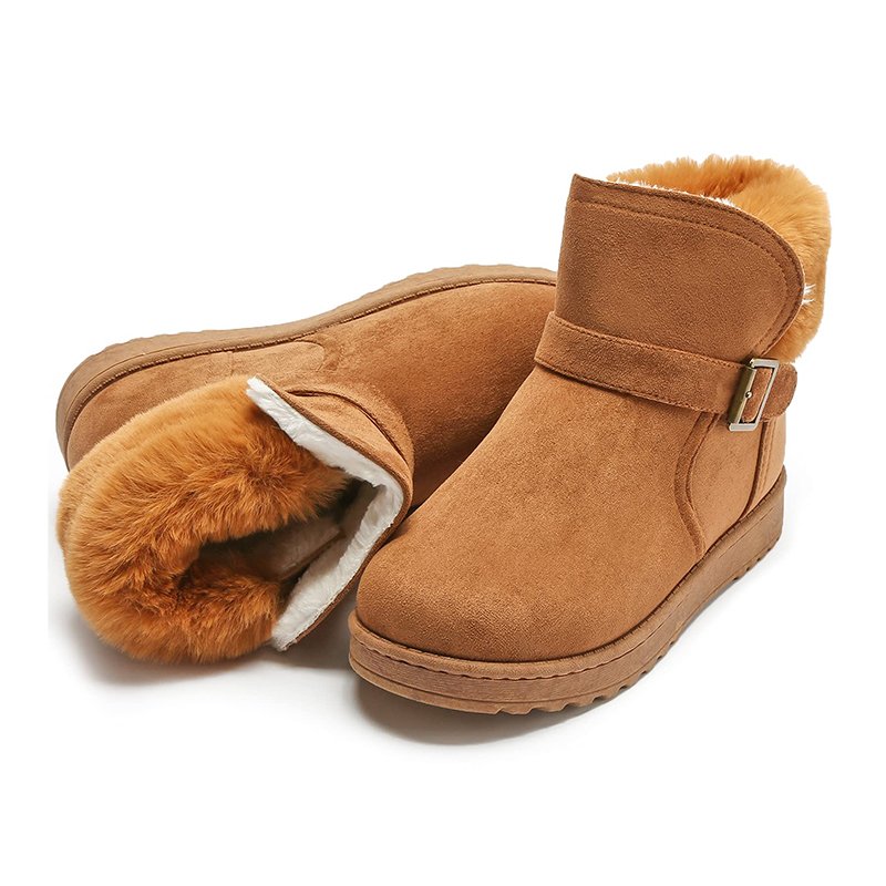 professional 100% sheepskin factory real sheepskin waterproof snow boots