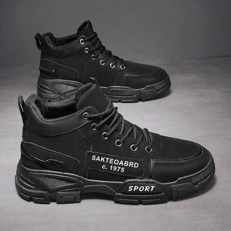 Y Customizable Wholesale Trendy Men's Martin Boots British Boots High Top Shoes Boots For Men