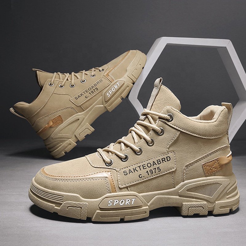 Y Customizable Wholesale Trendy Men's Martin Boots British Boots High Top Shoes Boots For Men