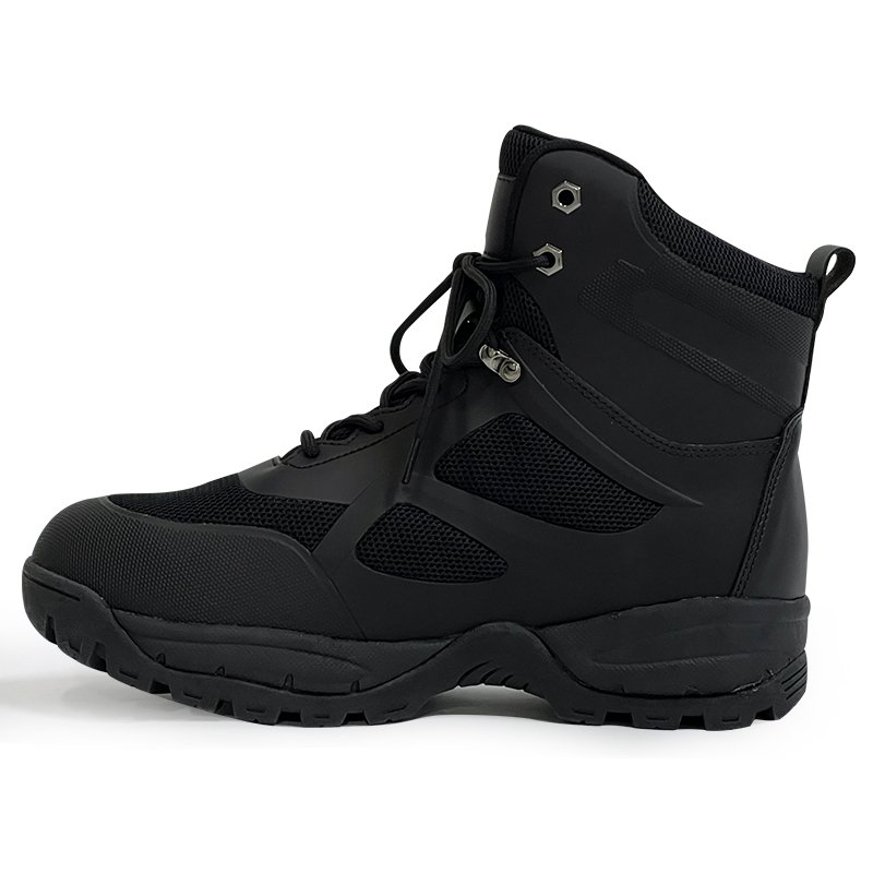 Wholesale High Quality Men's Safety Shoes Anti Slip Rubber Soles Outdoor Construction Work Boots