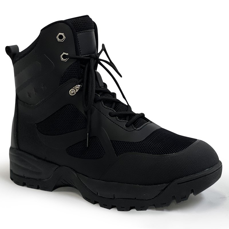 Wholesale High Quality Men's Safety Shoes Anti Slip Rubber Soles Outdoor Construction Work Boots
