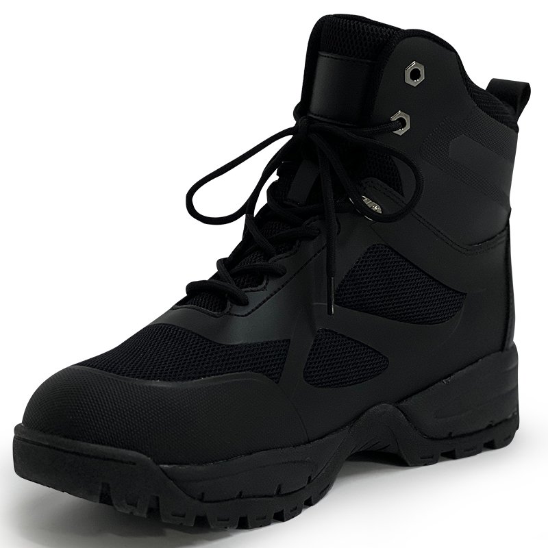 Wholesale High Quality Men's Safety Shoes Anti Slip Rubber Soles Outdoor Construction Work Boots