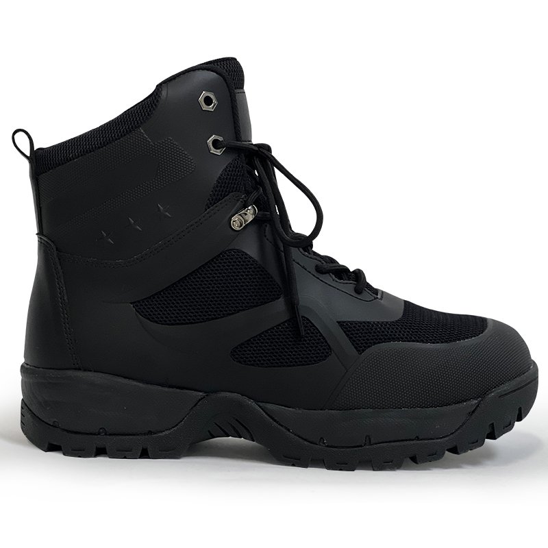 Wholesale High Quality Men's Safety Shoes Anti Slip Rubber Soles Outdoor Construction Work Boots