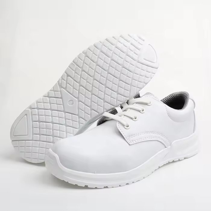 Casual Anti-Slip Steel Toe White Boots Nurse Shoes Lightweight Man Safety Work Shoes for Women Hospital Nursing Shoes S3