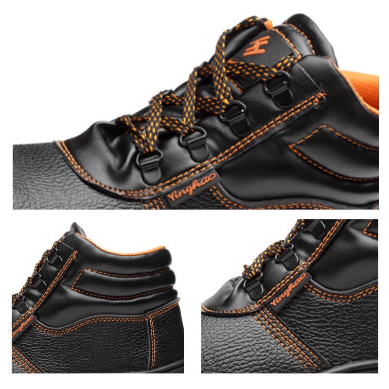 2023 OEM Wholesale Cheap Price Men Work Safety Shoes Boots with Steel Toe and Steel Plate ODM