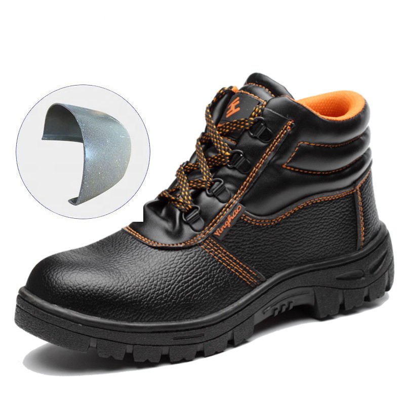2023 OEM Wholesale Cheap Price Men Work Safety Shoes Boots with Steel Toe and Steel Plate ODM