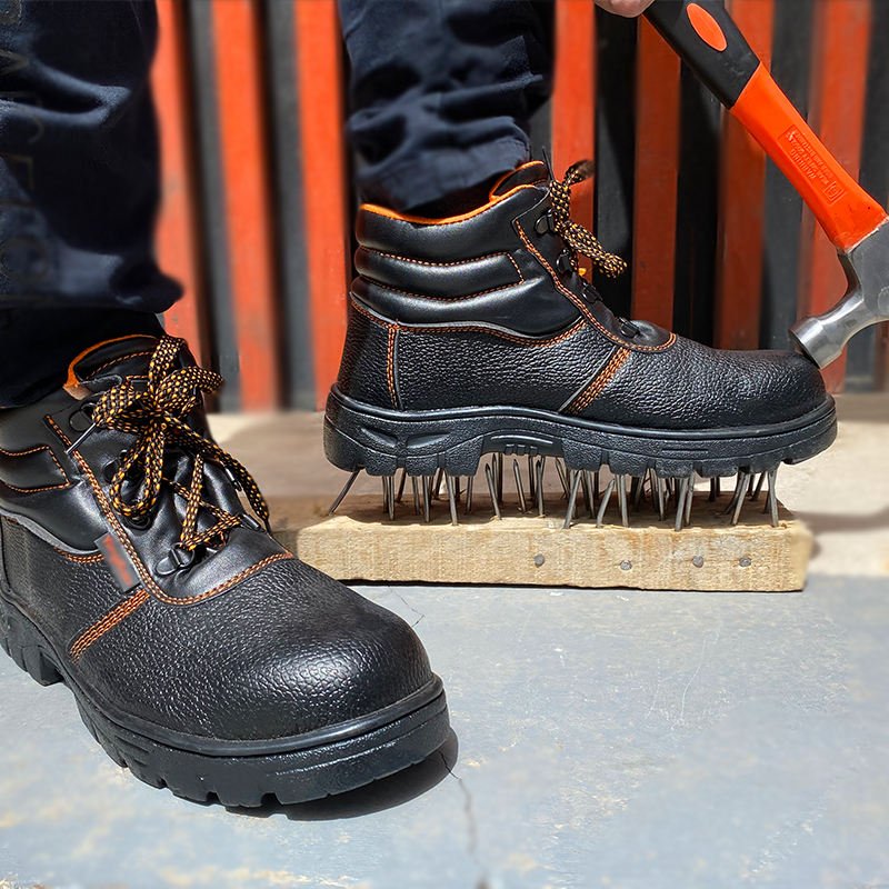 2023 OEM Wholesale Cheap Price Men Work Safety Shoes Boots with Steel Toe and Steel Plate ODM