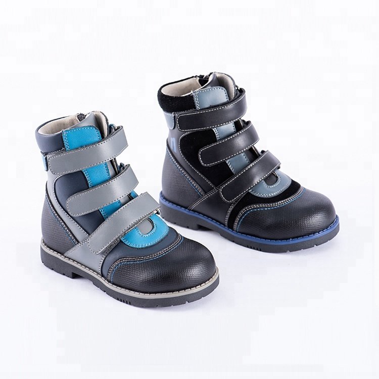 Factory supply ankle boots good quality leather boots for children