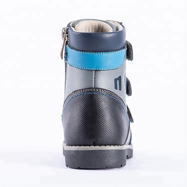 Factory supply ankle boots good quality leather boots for children
