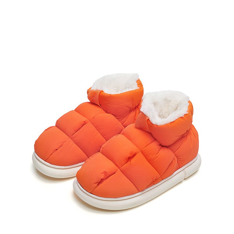 2024 Custom Logo Simple Classic Design White Color Women Flat Boots Shoes EVA Sole Outdoor Snow Boots For Women And Ladies