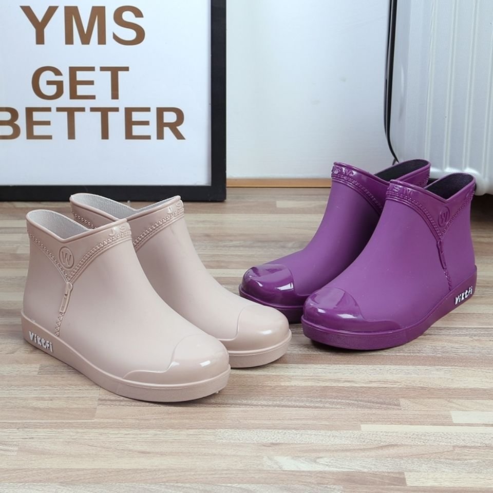 Ladies high quality fashion Water Proof PVC Rain boots for women