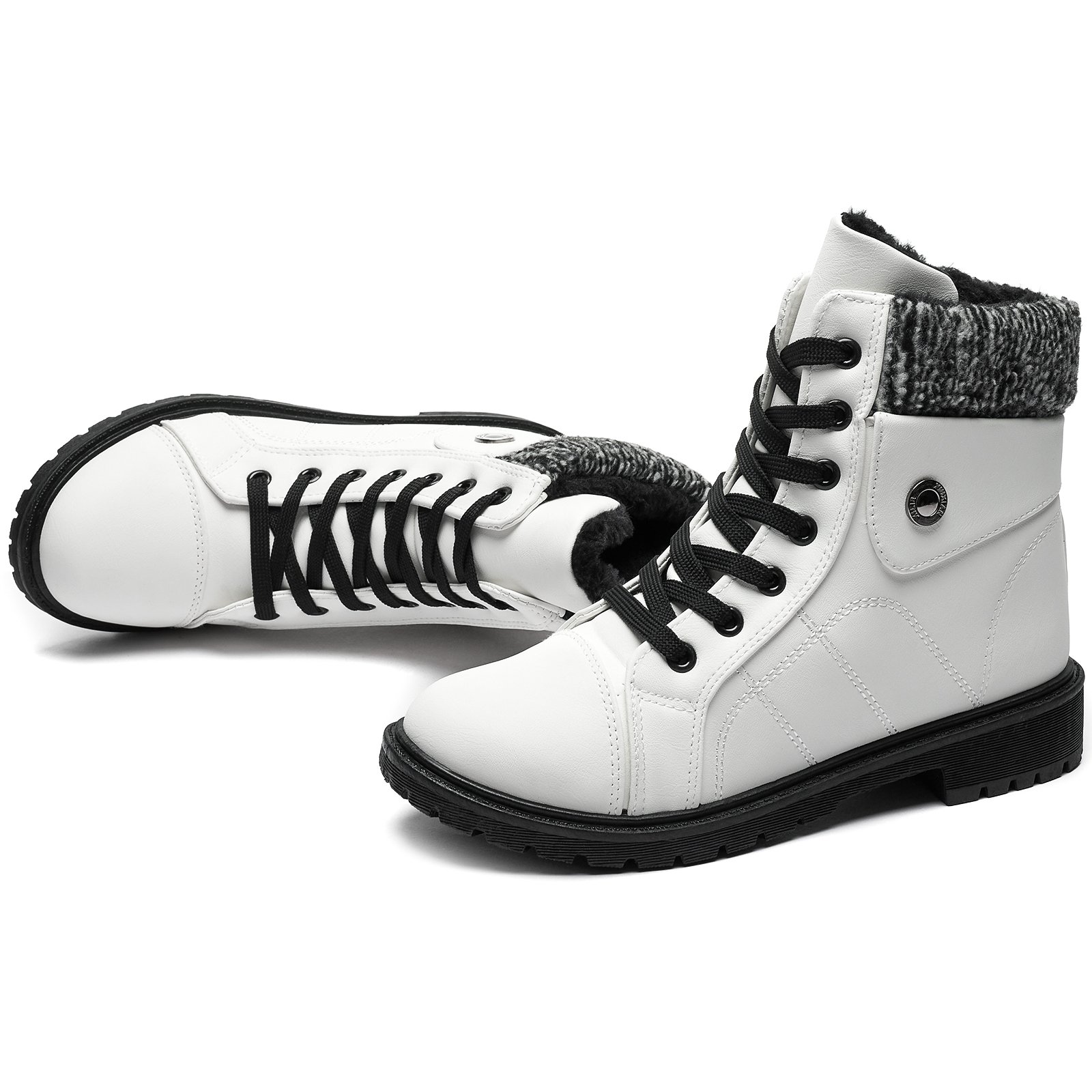Wholesale Chinese Factory 2024 Combat Boots Leather Fall martin Boots for Women Waterproof Fashion