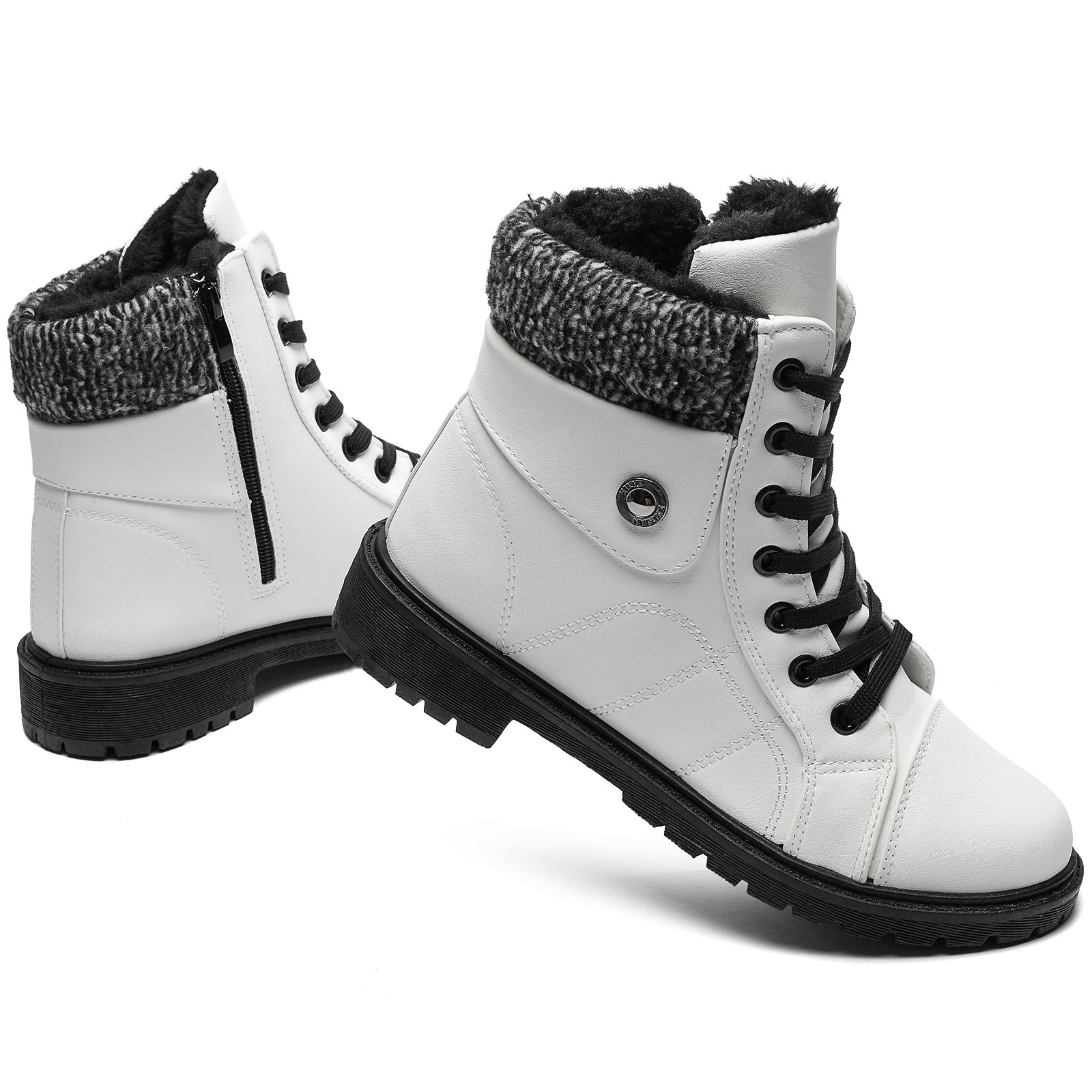 Wholesale Chinese Factory 2024 Combat Boots Leather Fall martin Boots for Women Waterproof Fashion