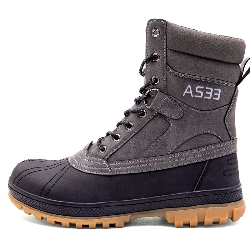 Wholesale High Top Tactical Boots for Men Non-slip Waterproof Camouflage Outdoor Hiking Shoes in Winter Lightweight Zip Closure