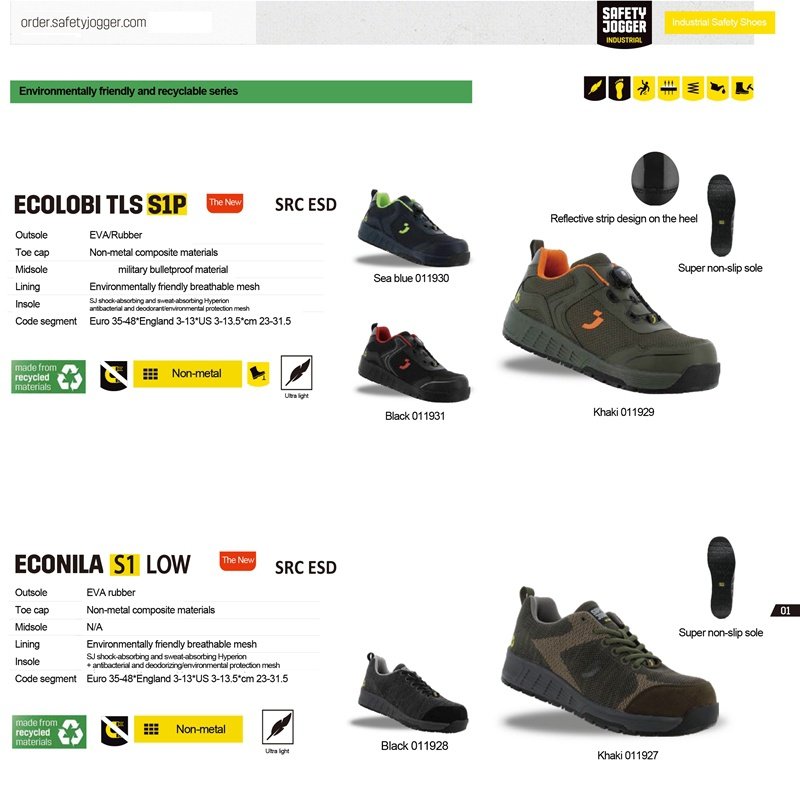 Botas De Trabajo Sports Mens Work Boots Scarpe Antinfortunistiche ESD Lightweight Composite Toe Safety Jogger Shoes Price