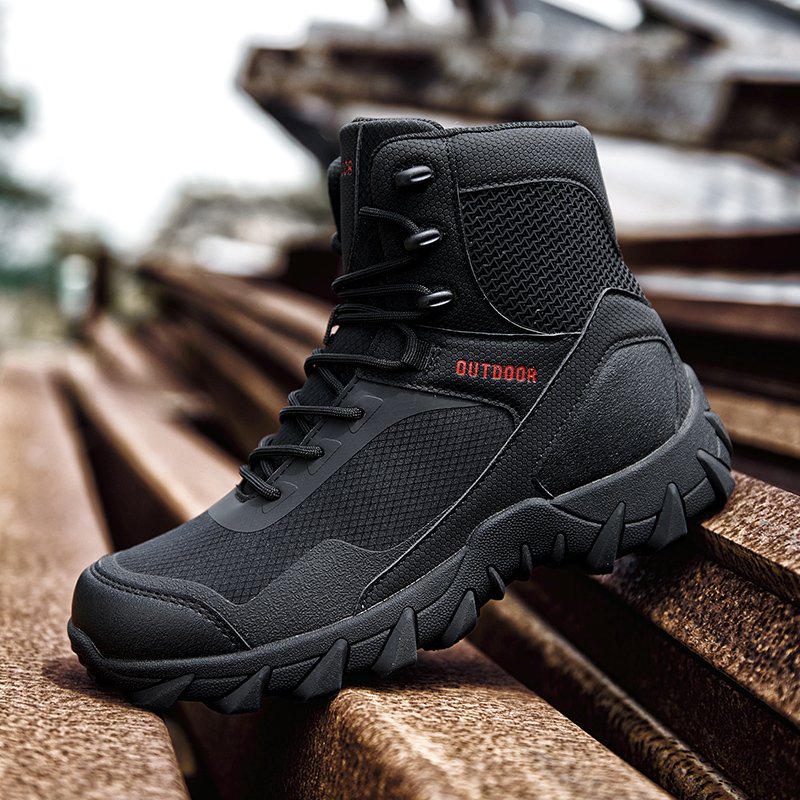 Greatshoes Custom Desert Storm Boots,Hunting Boots Mens Summer Outdoor Boots,Waterproof Hiking Shoes Men Outdoor Boots