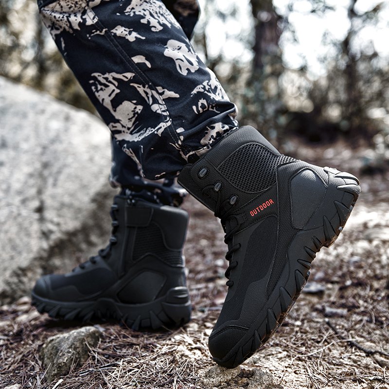 Greatshoes Custom Desert Storm Boots,Hunting Boots Mens Summer Outdoor Boots,Waterproof Hiking Shoes Men Outdoor Boots