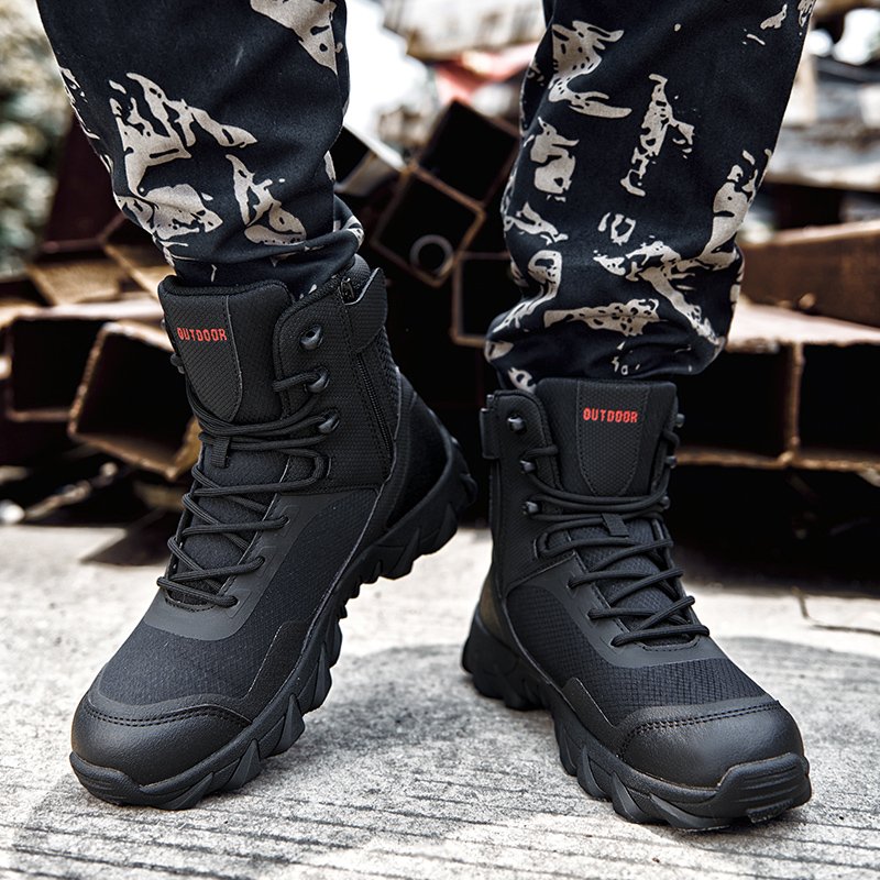 Greatshoes Custom Desert Storm Boots,Hunting Boots Mens Summer Outdoor Boots,Waterproof Hiking Shoes Men Outdoor Boots