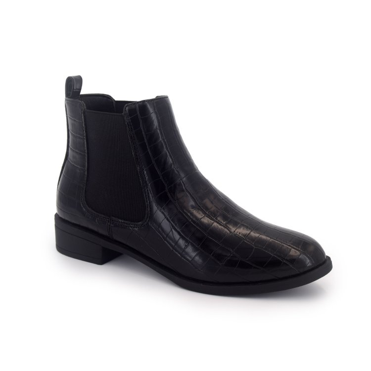 Wholesale Daily Wear Pu Leather Upper Women Ankle Boots Ladies Chelsea Boots Lightweight Female Low Heel Boots Shoes