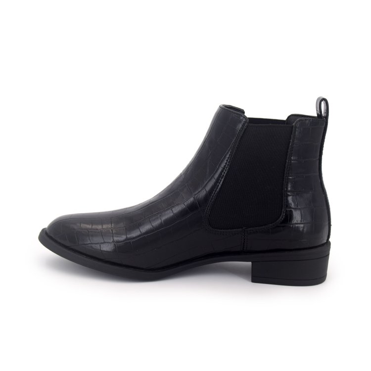 Wholesale Daily Wear Pu Leather Upper Women Ankle Boots Ladies Chelsea Boots Lightweight Female Low Heel Boots Shoes