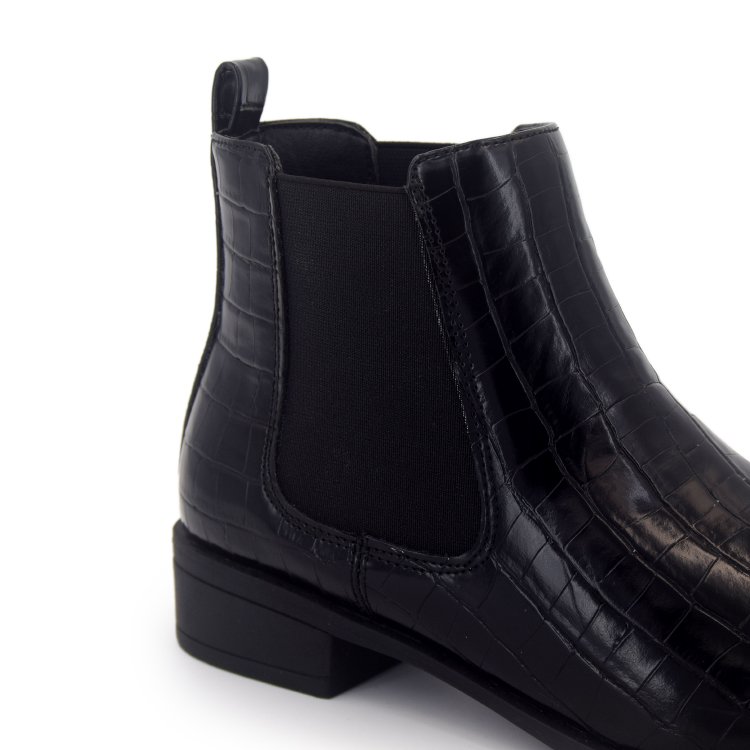 Wholesale Daily Wear Pu Leather Upper Women Ankle Boots Ladies Chelsea Boots Lightweight Female Low Heel Boots Shoes