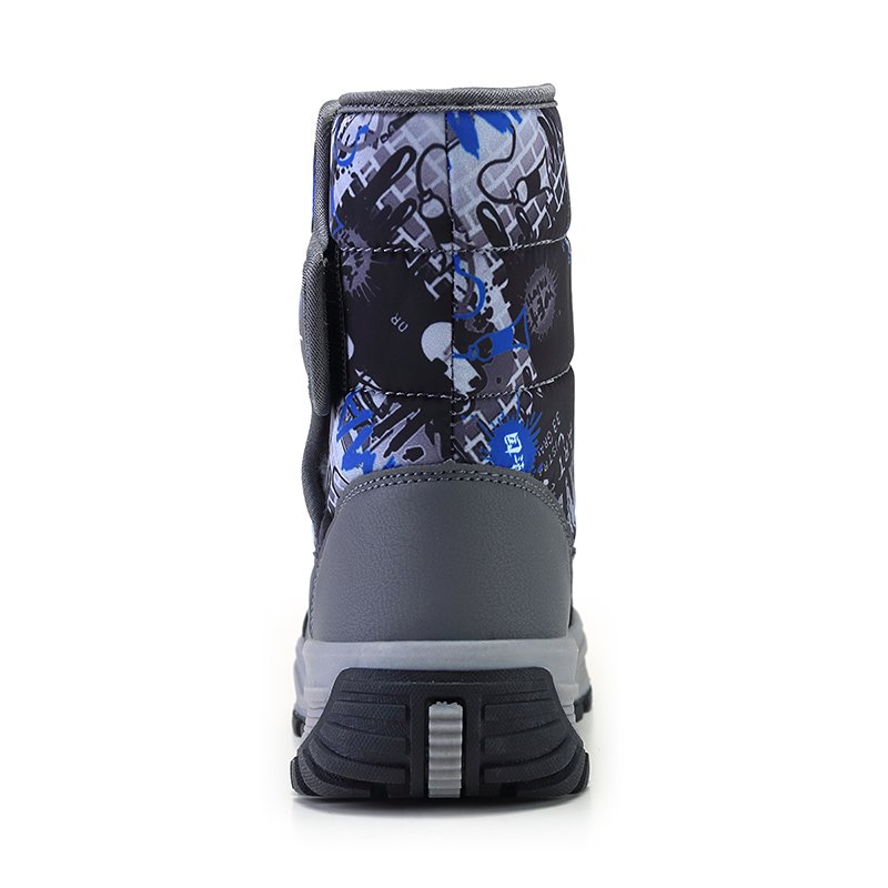 New 2025 snow kids boots for boys and girls anti-slip waterproof minus 20 winter shoes for child back to school low price 31-39