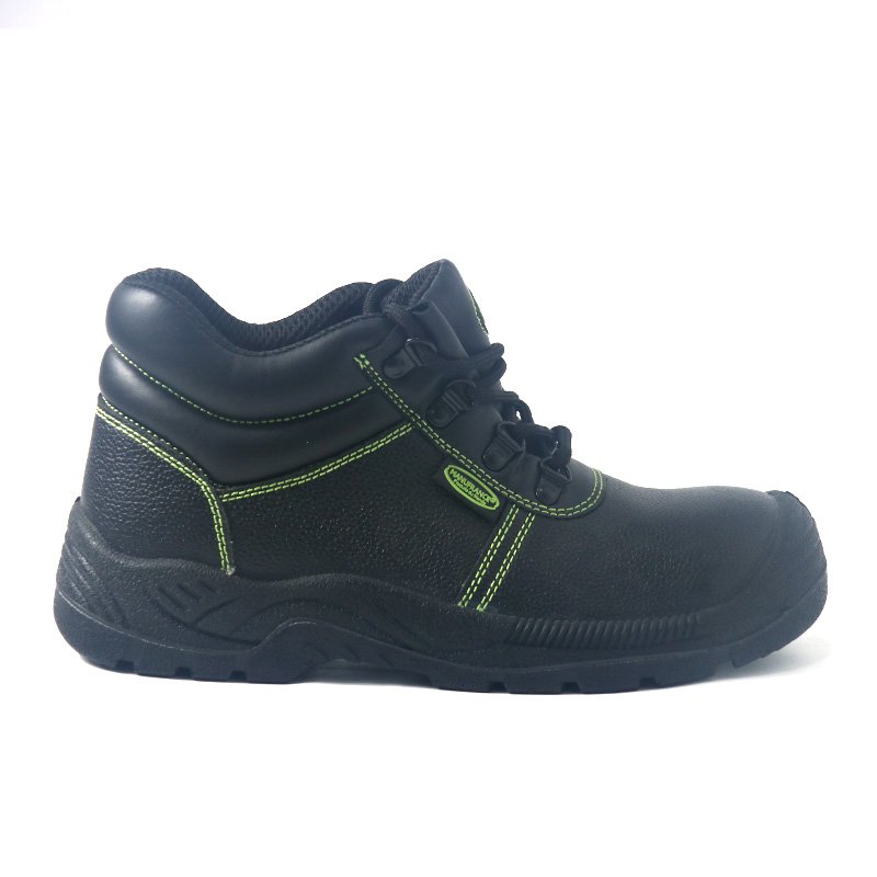 anti slip woodland light weight safety shoes steel toe for men work shoe leather safety boots with steel toe for workers