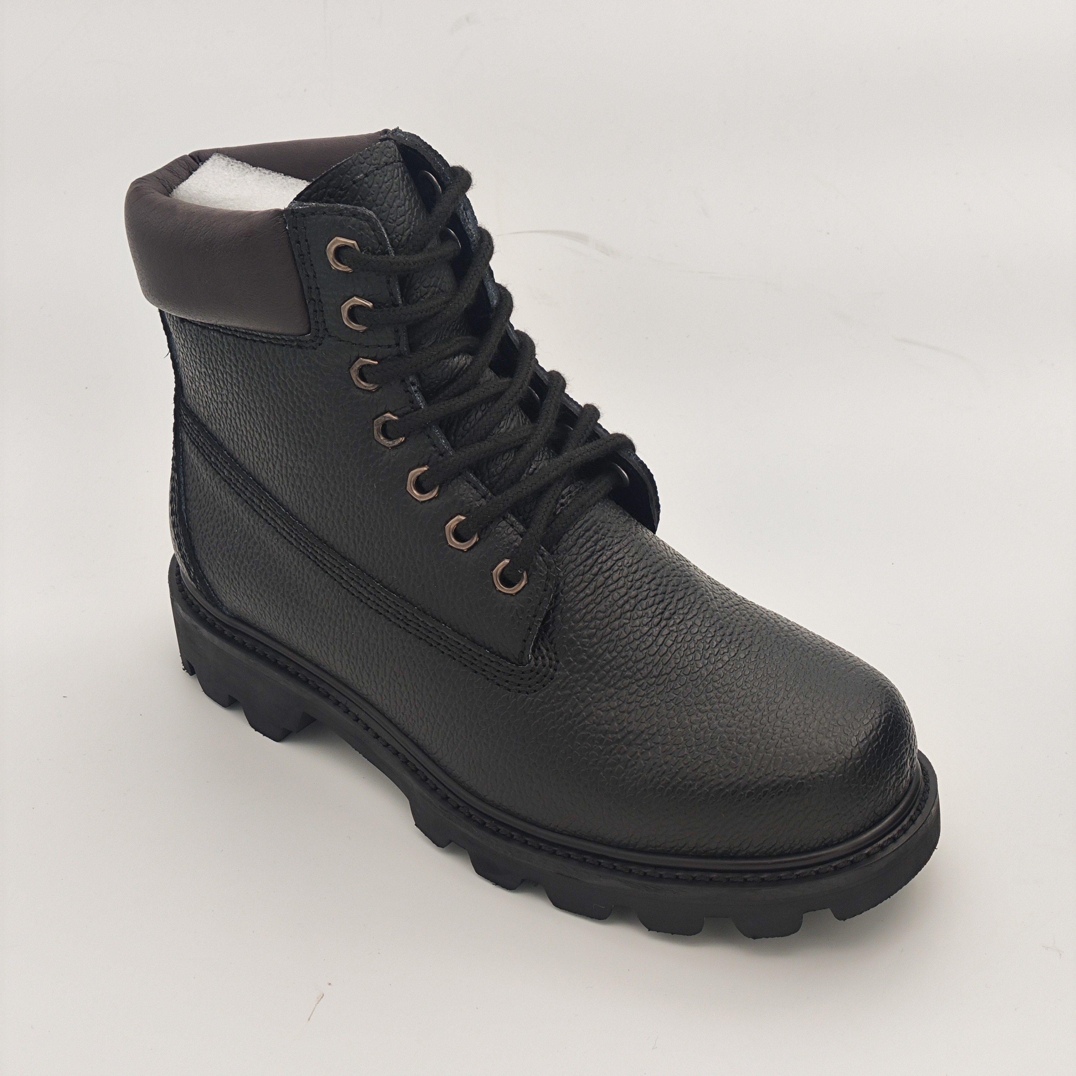 lightweight sweat absorption anti-slip durable composite toe work boots for men