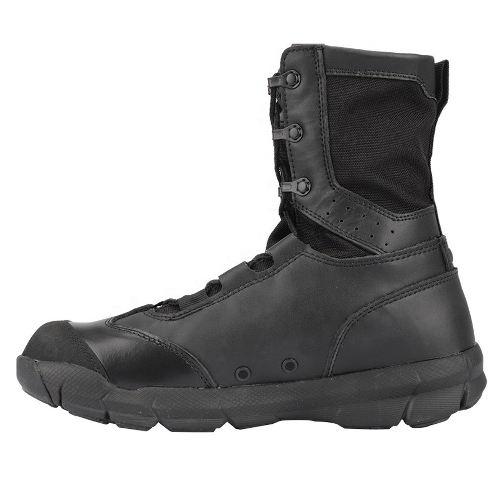 Wholesale Safety Shoes Black Outdoor Hiking Sports Tactical Boots For Men