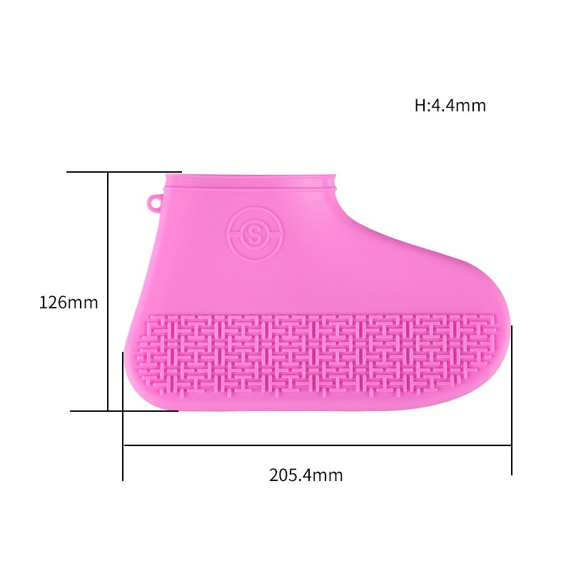 Waterproof Reusable Non-slip Silicone Rubber Protective Boot Covers Silicone Shoe Cover For Rain