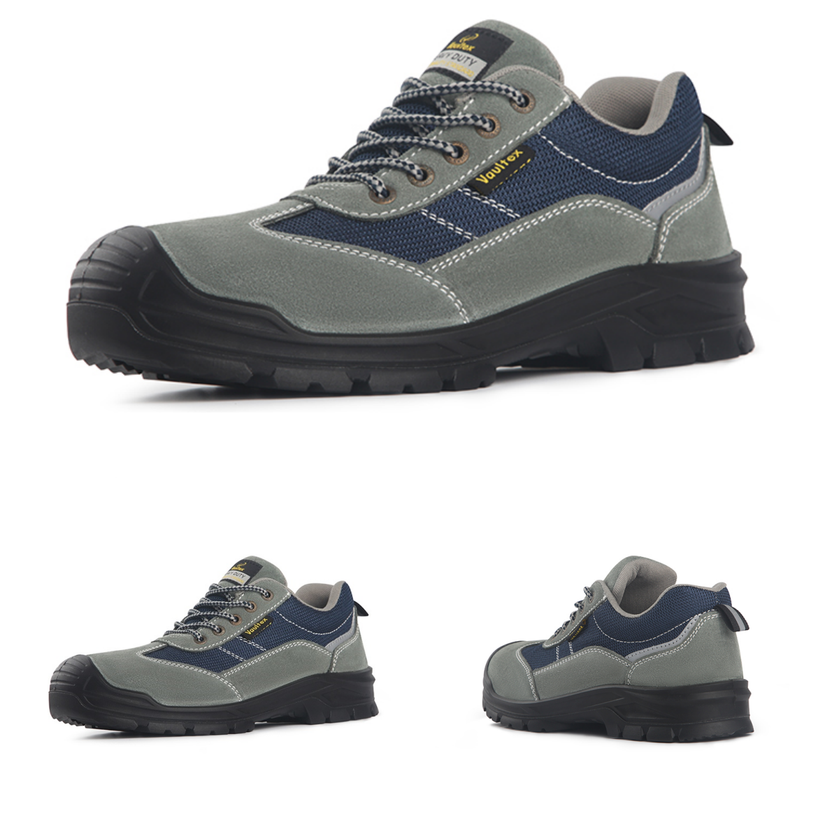 Vaultex 5 Level Protective Men's Work Boots Construction Anti Smashing Puncture Proof Safety Shoes With Steel Toe Cap