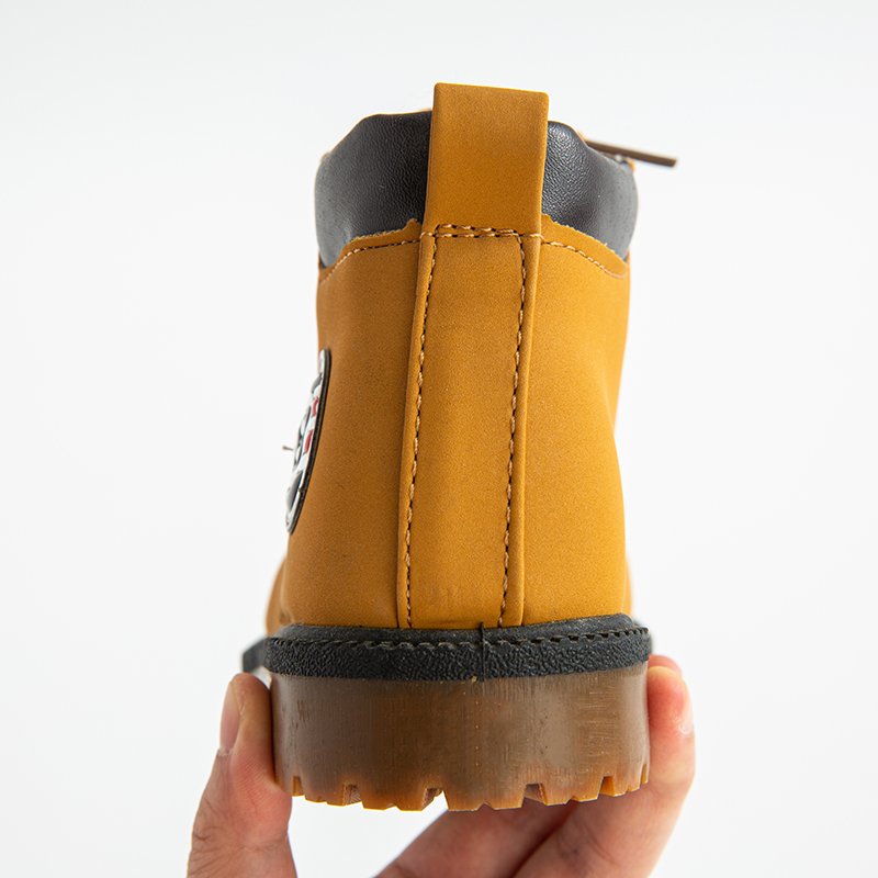 Custom Genuine Leather Men Composite Steel Toe Shoes Construction Safety Work Boots new fashion leather shoes boots