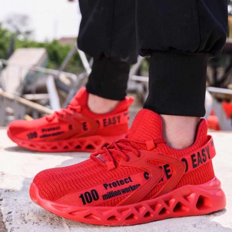 Hot Selling Industrial Protective Fashion Breathable Work Boot Casual Trainers Steel Toe Safety Shoes for Men /safety shoes