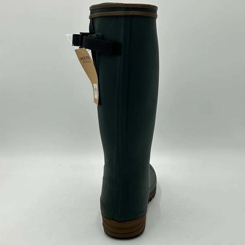 Custom vintage British style hunting boots outdoor rubber boots Wellington rubber boots