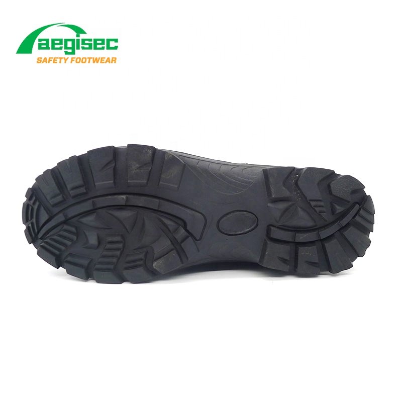 AEGISEC composite toe foot protection tactical boot black nubuck oil slip resistant penetration protection desert jungle boots