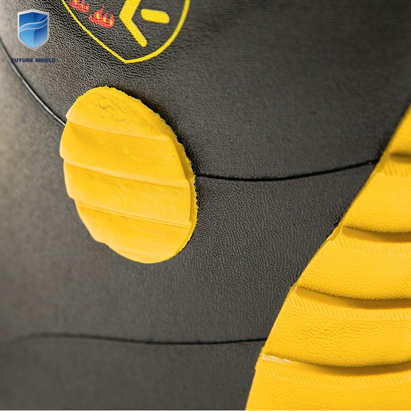 Professional supplier high temperature fire fighting disaster relief work boots