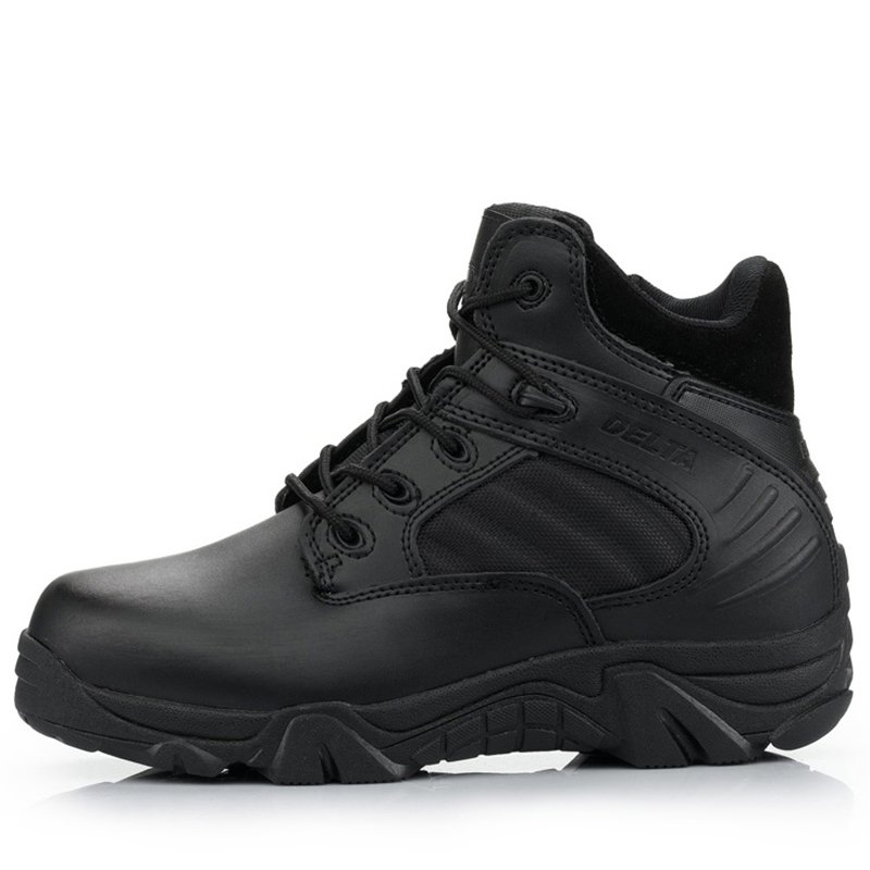 Leather Men Half Boots Tactical Combat Bates Nepal Outdoor Black Leather Dms Boots combat Long Leather Boots Vison CN;HUB