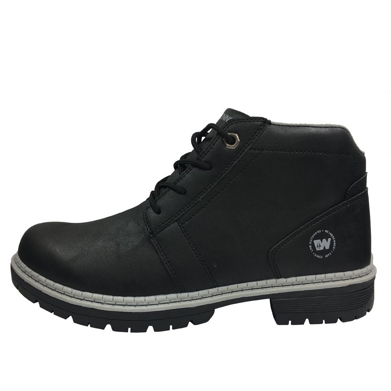 Uniworld Vietnam factory Fashion Winter Shoe Homme Leather Boots For Men