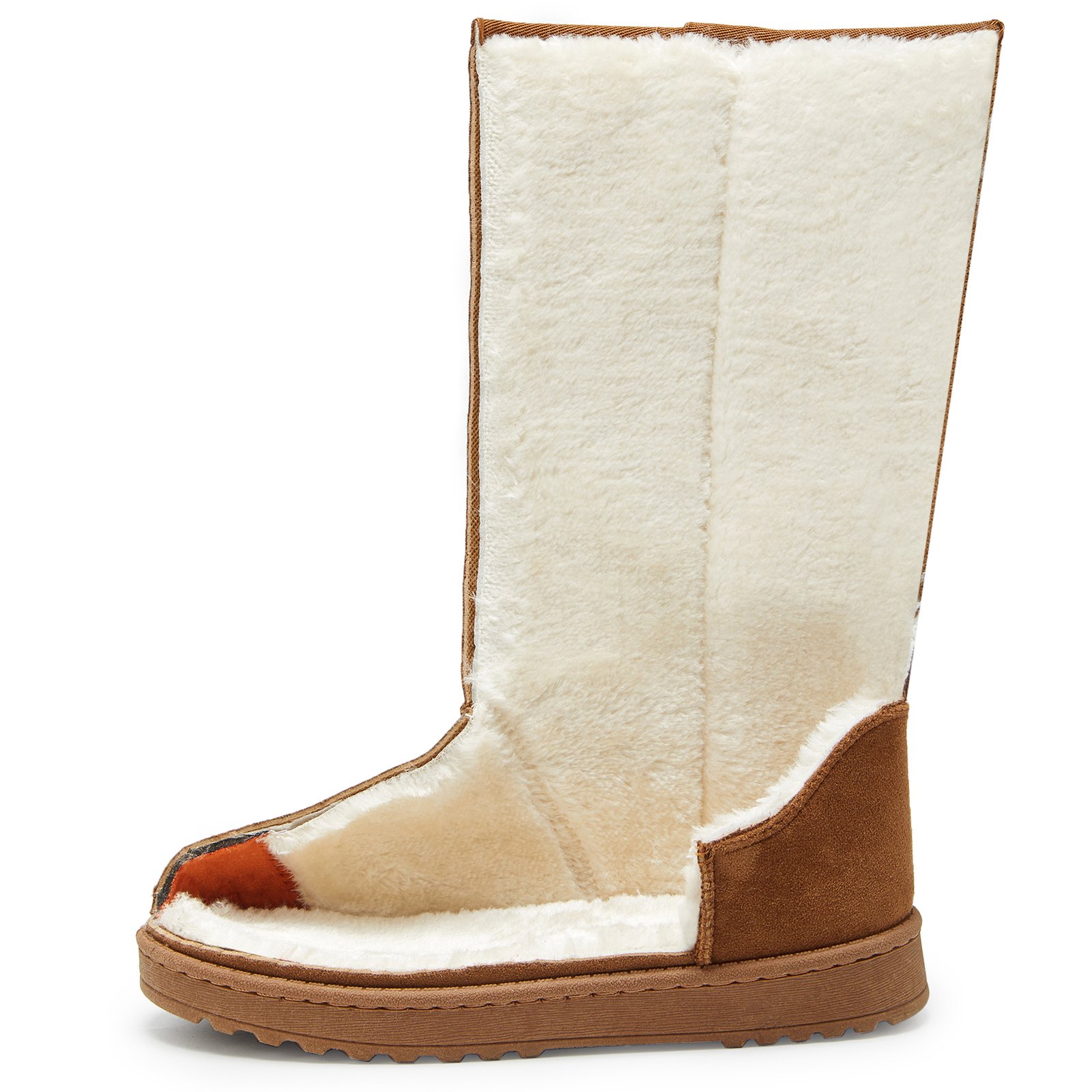 NR factory Fashion custom new women's snow boots Non-slip warm winter snow boots for women