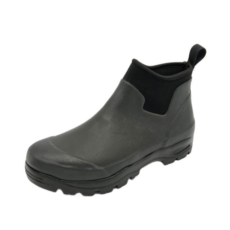 Customized Women Rain Boots Waterproof Black Winter Rain Boots for Ladies
