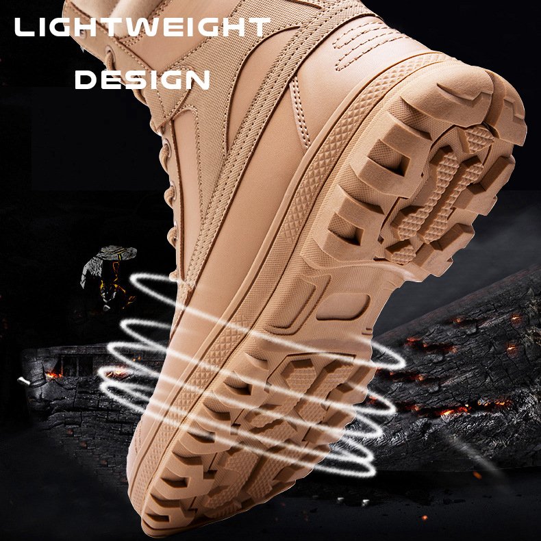 OBSHORSE Tactical Shoes Botas Boots Tactical Combat Boots