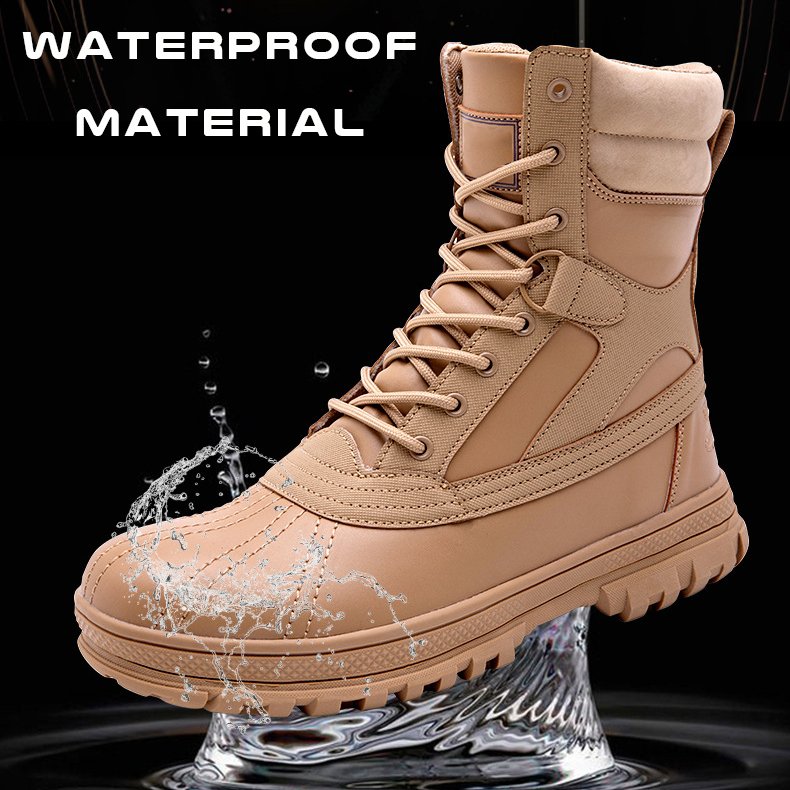 OBSHORSE Tactical Shoes Botas Boots Tactical Combat Boots