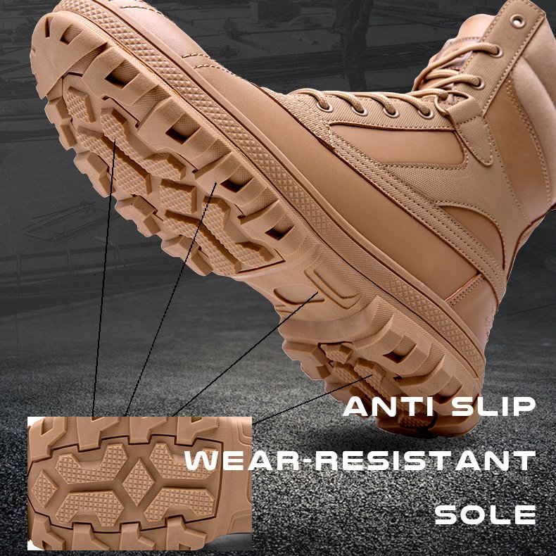 OBSHORSE Tactical Shoes Botas Boots Tactical Combat Boots